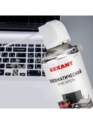 Сжатый воздух (пневматический очиститель) DUST OFF, Rexant, 400 мл, аэрозоль