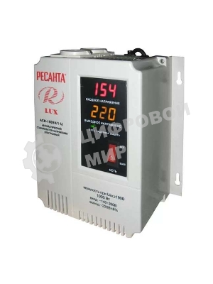 Стабилизатор напряжения Ресанта АСН-1000Н/1-Ц электронный однофазный серый