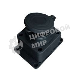 Розетка настенная 16А 250В с заглушкой с заземл. каучук IP44 (еврослот) UNIVersal 602229