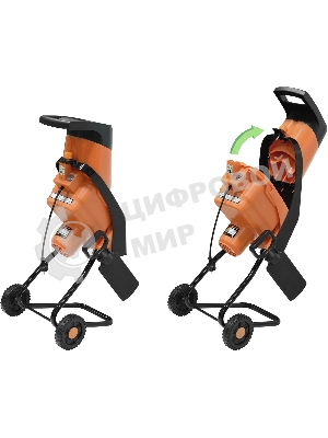 Садовый измельчитель Carver SH 2400E 2400Вт 4500об/мин