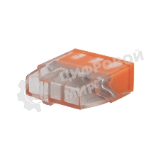 Экспресс-клемма с пастой Rexant СМК 2273-243, 3-проводная 0.5-2.5 мм², прозрачная, блистер (5 шт./уп.)