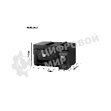 МФУ струйное Epson L5290 (C11CJ65512/C11CJ65508/C11CJ65407), A4, цветное, печ. до 33 стр/мин. (ч/б) до 15 стр/мин. (цвет), скан. до 12 стр/мин. (ч/б) 29 стр/мин. (цвет), 1440 x 5760 dpi (печать) 1200x2400dpi (скан.), USB, RJ-45, Wi-Fi