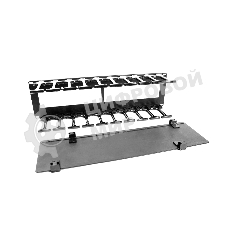 Органайзер кабельный горизонтальный с пластиковыми пальцами 19