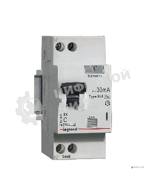 Выключатель автоматический дифференциального тока 1п (1P+N) C 20А 30мА тип AC 6кА RX3 Leg 419400