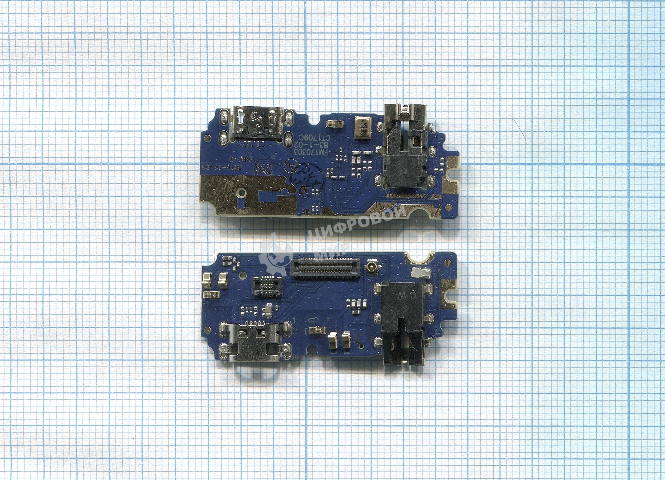 Плата разъема питания для Meizu U10