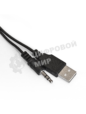 Акустическая система 2.0 ExeGate EX287057RUS Disco 140 Black (питание USB, 2х3Вт (6Вт RMS), 100-20000Гц, черный)