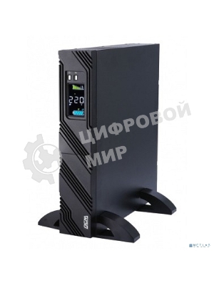 Источник бесперебойного питания Powercom Smart King Pro+ SPR-3000 LCD 2400Вт 3000ВА черный