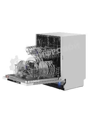 Встраиваемая посудомоечная машина Maunfeld MLP-122D Light Beam, серебристый, 59.8 см, 12 компл., 49 дБ, класс A++