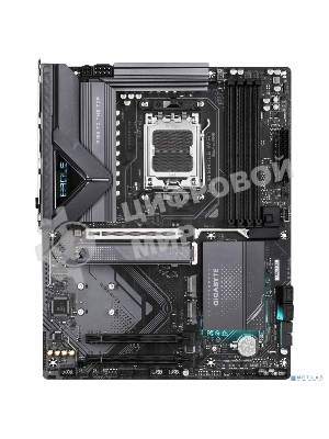 Материнская плата Gigabyte X870 EAGLE WIFI7, AM5, AMD X870, 4xDDR5, 4xSATA, 3xM.2, 1xPCI-E 5.0 x16, 2xPCI-E 3.0 x1, 1xHDMI, 1xUSB-C (DP), 1x 2.5Gb LAN, 4xUSB-A 2.0, 3xUSB-A 3.2 Gen 1, 1xUSB-A 3.2 Gen 2, 2xUSB-C 3.2 Gen 2 (USB4), 3x3.5 мм, 7.1, ATX