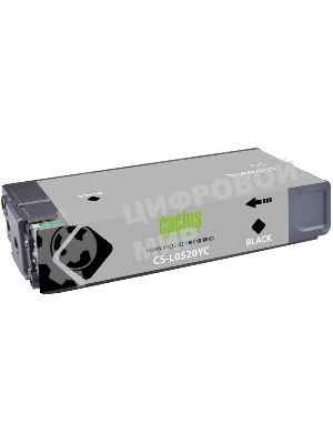 Картридж струйный Cactus CS-L0S20YC 976YC черный (465мл) для HP PageWide P55250dw/P57750dw
