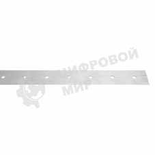 Лента полоса монтажная оцинкованная прямая, перфорированная тарная Rexant 20х0,55 мм, рулон 25 м