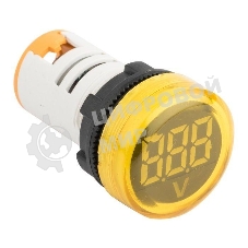 Индикатор значения напряжения ED16-22VD жел. PROxima EKF ed16-22vd-y