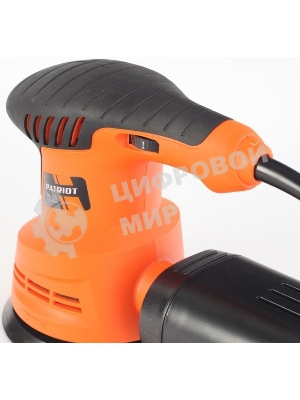 Эксцентриковая шлифовальная машина PATRIOT OS 125270Вт 125мм 12000об/мин 24000к/ми