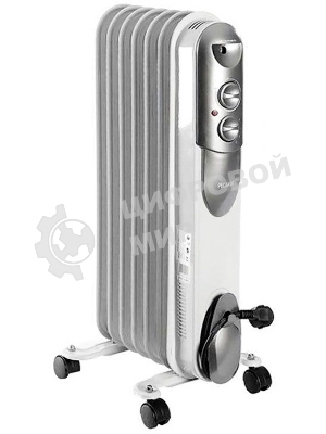 Обогреватель масляный Ресанта ОМПТ-7Н (7 секций) белый, 1500 Вт, 15 м2, термостат 67/3/3