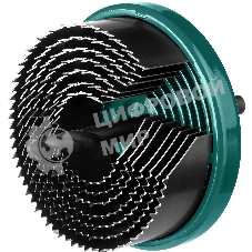 Пила сегментная наборная по дереву KRAFTOOL 7шт(25-62/18мм): 25-32-38-45-50-56-62х18 мм