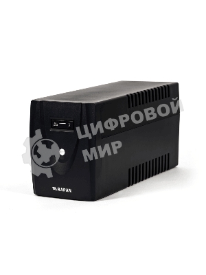Источник бесперебойного питания RAPAN-UPS 1500 220В 1500В.А/900Вт меандр с АКБ 2х7А.ч интерактивный Бастион 736