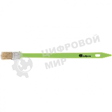 Кисть радиаторная Сибртех 25 мм, натуральная щетина, пластиковая рукоятка