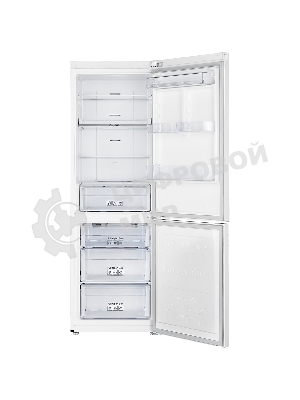 Холодильник Samsung RB33A32N0WW/WT белый двухкамерный 230/98л морозилка снизу, No Frost