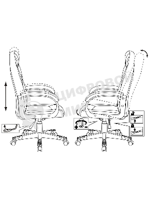 Кресло игровое Zombie GAME 17 черный, текстиль/эко.кожа, крестовина пластик