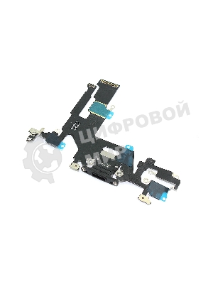 Шлейф разъема питания для iPhone 11 черный