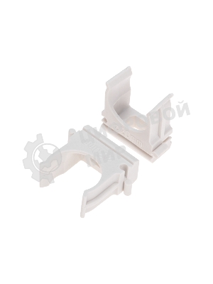 Крепеж-клипса Rexant для труб ø20мм, белая (100 шт/уп)