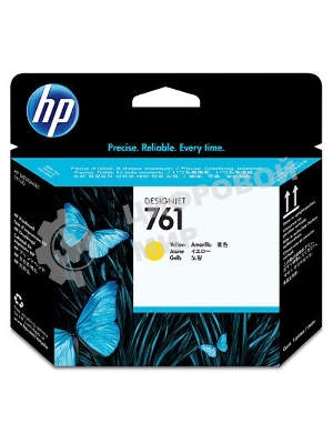 Картридж струйный HP 761 CH645A желтый печатающая головка для HP DJ T7100