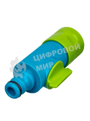 Соединитель быстросъемный LUXE Palisad штуцерный с переключателем