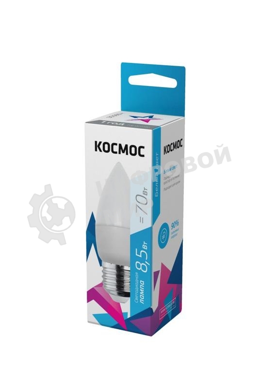 Лампа светодиодная Космос LED BASIC CN 8.5Вт 220В E27 4500К