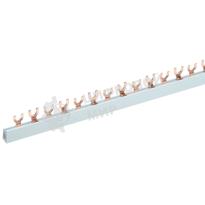 Шина соединительная Rexant типа FORK вилка 2Р 63 А 1 м (10 шт./уп.)