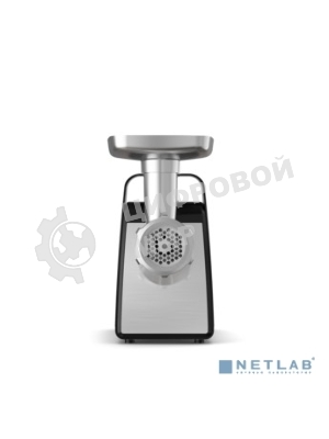 Мясорубка электрическая Moulinex ME558810 черный, 2200 Вт, 3.9 кг/мин, реверс, насадки - 8