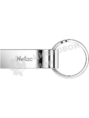 Флешка USB Netac U275 (NT03U275N-008G-20SL), 8Gb, USB 2.0, R/W 50/15, серебристый