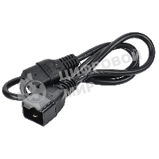 Кабель электропитания PDU 3х1,5 1М с разъемами С19-C20