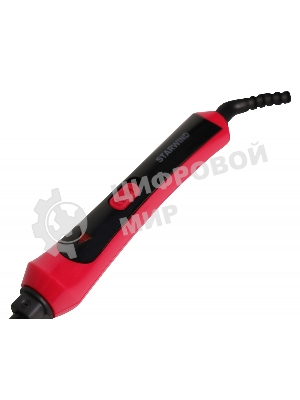 Щипцы для завивки волос Starwind SHE6610 розовый/черный, 10 мм, 180 °C, 1 режим