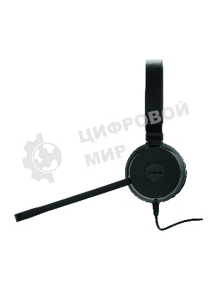 Гарнитура Jabra Evolve 20 SE Stereo MS чёрный, проводная, USB