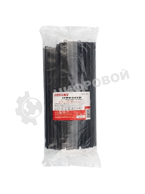 Клеевые стержни Rexant, Ø11 мм, 270 мм, черные, 1кг., пакет