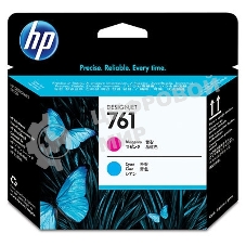 Картридж струйный HP 761 CH646A пурпурный/голубой печатающая головка для HP DJ T7100