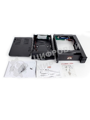 Сменный бокс для HDD AgeStar SR3P-SW-2F SATA пластик черный 3.5