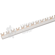 Шина соединительная Rexant типа FORK вилка 1Р 63 А 1 м (20 шт./уп.)