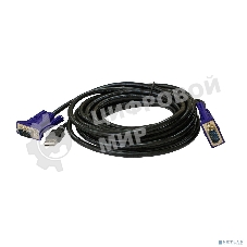 Кабель KVM ORIGO OKVMCU3/A1A с разъемами VGA и USB, 3 м