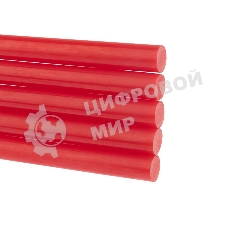 Клеевые стержни Rexant, Ø11 мм, 100 мм, красные, 6 шт., блистер