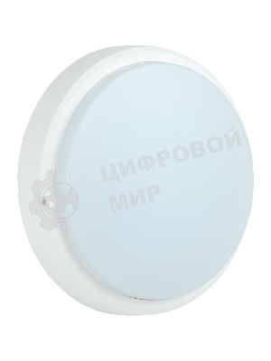 Светильник LED IEK LDPO0-4006-12-6500-K01 ДПО 4006 12Вт IP54 6500K круг белый