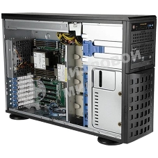 Серверная платформа Supermicro SYS-740P-TR 4U noCPU(2)3rd GenScalable/TDP 270W/no DIMM(18)/SATARAID HDD(8)LFF/2x1GbE/2x1200W