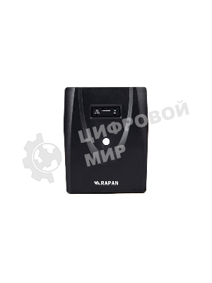 Источник бесперебойного питания RAPAN-UPS 2000 220В 2000В.А/1200Вт меандр АКБ 2х7А.ч интерактивный Бастион 735