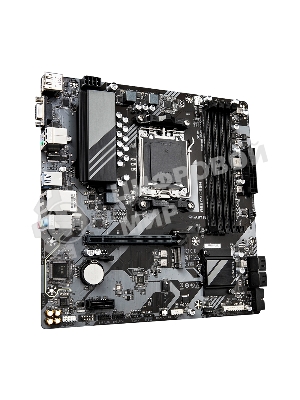 Материнская плата Gigabyte A620M DS3H, mATX, AM5, AMD A620, 4xDDR5, 4xSATA, 1xM.2, 1xPCI-E 4.0 x16, 1xPCI-E x1, 1xHDMI, 1xDP, 1xVGA, 1x 1Gb LAN, 1xUSB 3.2 Gen 1, 4xUSB 2.0, 3x3.5мм, 7.1, ATX