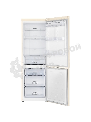 Холодильник Samsung RB33A32N0EL/WT бежевый двухкамерный 230/98л морозилка снизу, No Frost