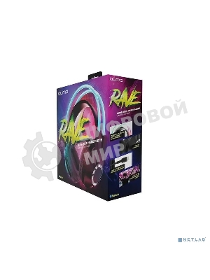 Беспроводные/проводные наушники Qumo Party Rave BT 0076 серый, полноразмерные, Bluetooth + проводной, до 6 ч