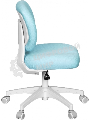 Кресло Cactus CS-CHR-3594BL голубой, ткань, 75 кг, механизм качания