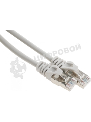 Патч-корд Premier PP22-7.5M 1000Гбит/с FTP 4 пары cat5E CCA molded 7.5м серый RJ-45 (m)-RJ-45 (m)
