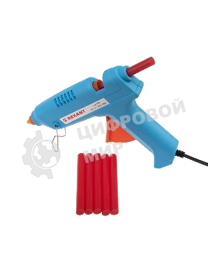 Клеевые стержни Rexant, Ø11 мм, 100 мм, красные, 6 шт., блистер