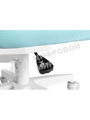 Кресло Cactus CS-CHR-3594BL голубой, ткань, 75 кг, механизм качания